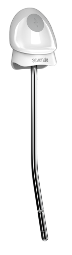 Sevanda - Vibro E-Stim Metal Urethral Sound - White photo
