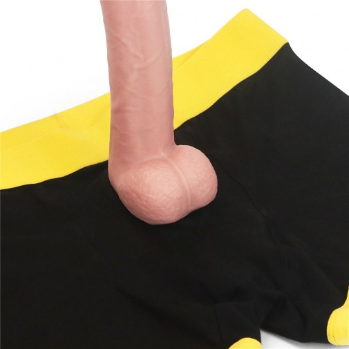 Lovetoy - Horny Strapon Shorts - Black - M/L photo