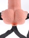 Fetish Fantasy - 6" 寸穿戴式空心震动假阳具连睾丸 照片-5