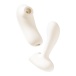 Nomi Tang - Night Fever 2in1 Vibrator - Ivory White 照片-5