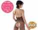 Crescente - Body Stocking CR_021 M - Black photo-8