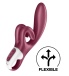 Satisfyer - 请轻抚我兔子震动棒 - 红色 照片-3