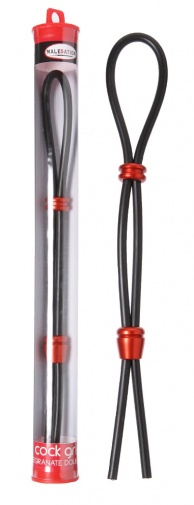 Malesation - Cock Grip Double Ring - Red photo