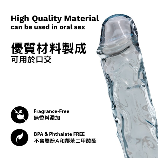 KIKO - Flexible Dildo 7.1" - Clear 照片
