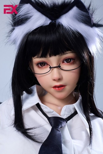  Lily 動漫仿真實體娃娃，豐腴身材，超軟矽膠 150 cm（4'9 英尺） 照片