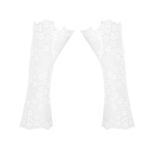 Obsessive - Heavenlly Gloves - White 照片