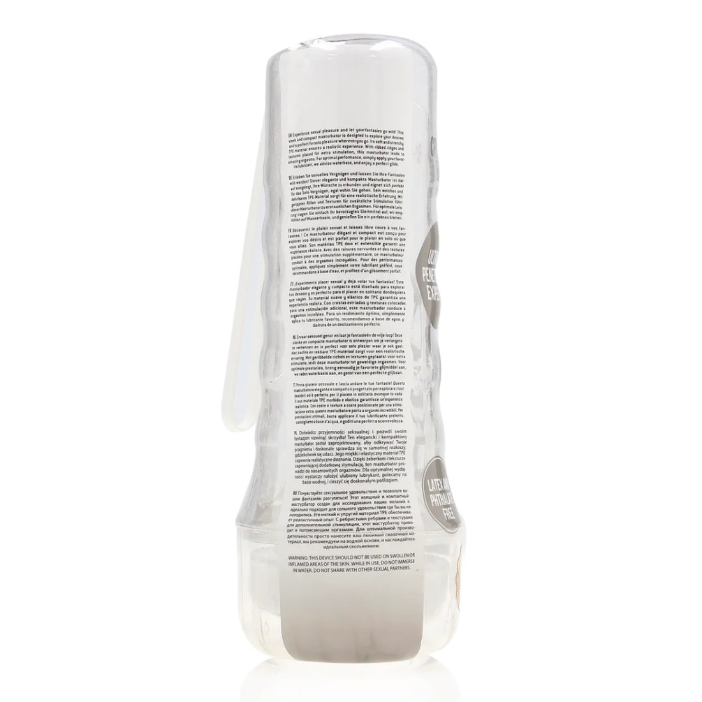 Experience sexual pleasure and let your fantasies go wild! T... RealRock - Easy Rider Pussy Masturbator - Clear photo-10