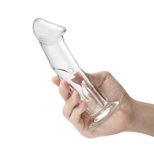 Glas - 6” 逼真靜脈彷真假陽具 照片