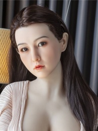 Niwa Chinese Realistic Sex Doll, Curvy Body, Ultra Soft Silicone 163 cm (5’3 ft)  photo