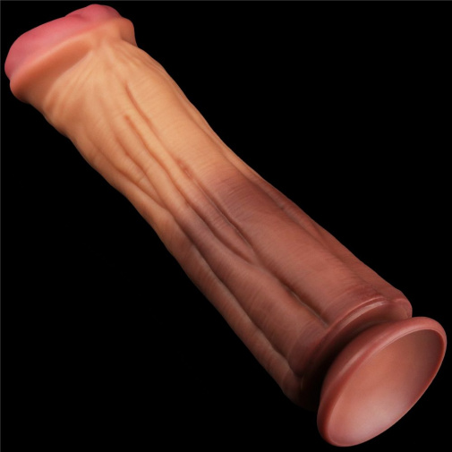Lovetoy - 12'' 雙密度加大碼假陽具 照片