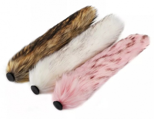 MT - Vibro Fox Tail Plug - Black photo