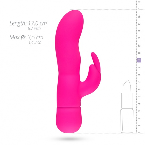 Easytoys - 疯狂兔子震棒 - 粉红色 照片