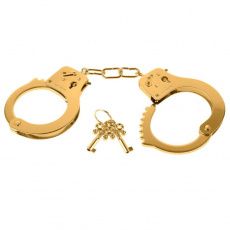 Fetish Fantasy - Metal Cuffs - Gold photo