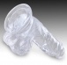 King Cock - 5" Cock w Balls - Clear photo-3