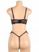 Ohyeah - Crotchless Temptation Set - Black - M photo-5