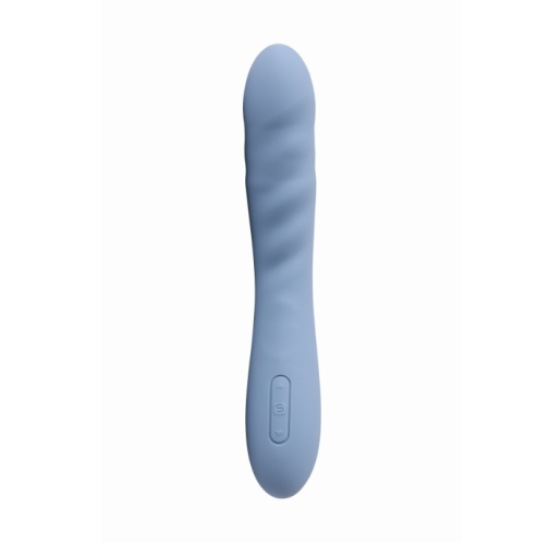 SVAKOM - Ava Neo Interactive Thrusting Vibrator - Cornflower Blue photo