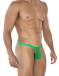 Cut4men - Glow Mesh Micro Thong - Green - S photo-3