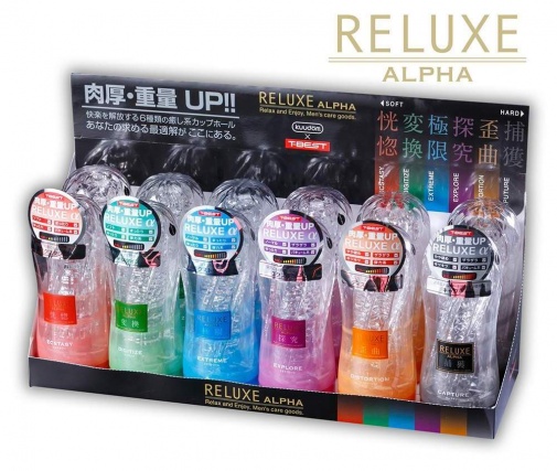 T-Best - Reluxe Alpha Capture Hard Type Masturbator - Black photo