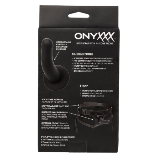 CEN - Onyxxx Jock Strap-On - Black photo