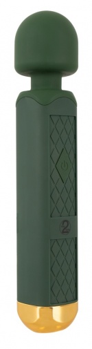 Emerald Love - Luxurious Wand Massager - Green photo