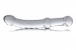 Prisms Erotic Glass - Prana Thrusting Wand - Clear photo-3