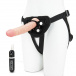Lux Fetish - 6.5'' Realistic Vibrating Dildo & Strap-On Set photo-3