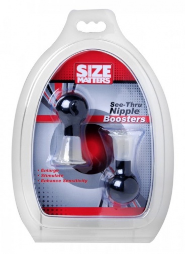 Size Matters - See Thru Nipple Enlarger Pumps - Black photo