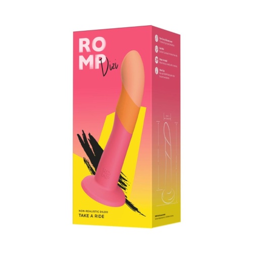 Romp - Dizi 假陽具 - 紅色 照片