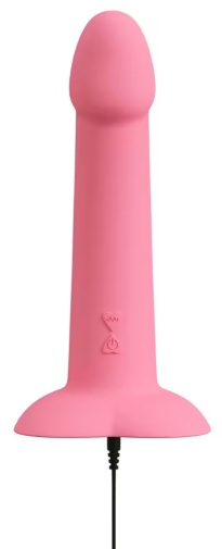 You2Toys - Heart Guy Vibro Dildo - Pink photo