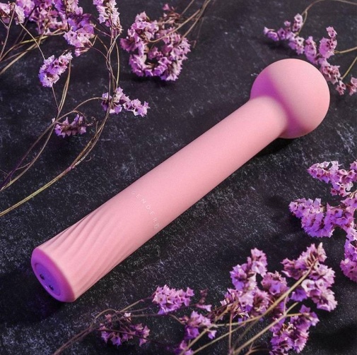 Gender X - Flexi 圆头灵活震动手仗 - 粉红色 照片