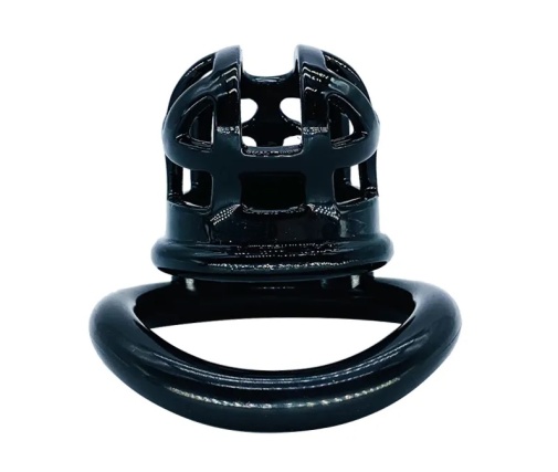 FAAK - Resin Chastity Cage 97 - Black photo
