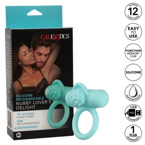 CEN - Nubby Lovers Vibro Ring - Blue photo