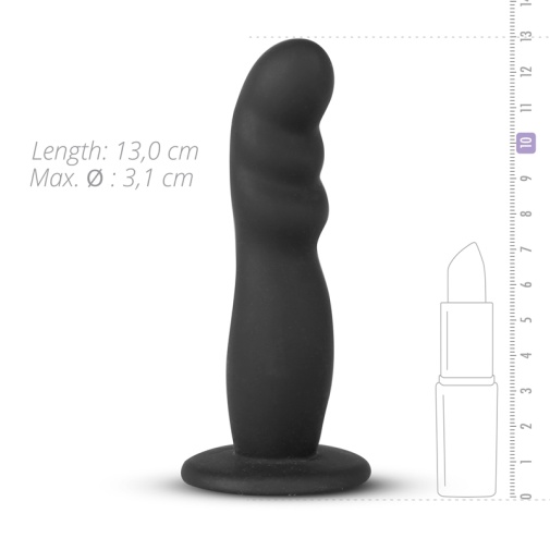 Easytoys - 穿戴式束带连假阳具 - 黑色 照片