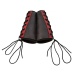 Sportsheets - Saffron Gauntlet Cuffs - Black photo