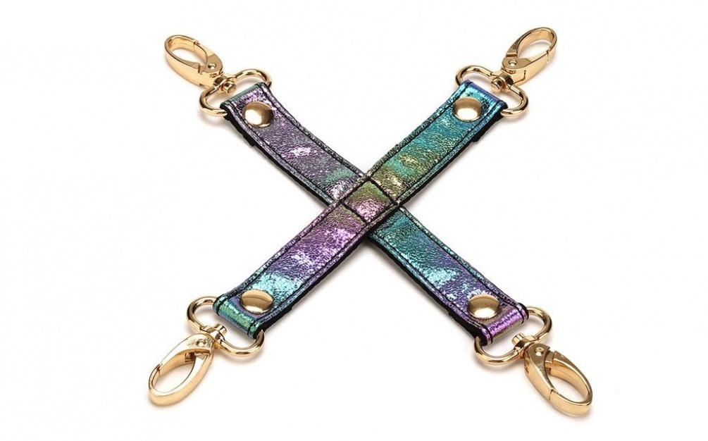 A vivid color that wakes you up, with a glossy texture selec... Liebe Seele - Vivid Rainbow Bondage Set 8 pcs - Purple photo-5
