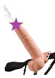 Fetish Fantasy - 7.5" Hollow Squirting Strap-On photo