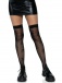 Leg Avenue - Ying Yang Thigh Highs - Black photo
