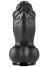 Hidden Desire - Inferno Huge Dildo 22cm - Black photo-5