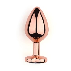 MT - Heart Anal Plug L-size - Rose Gold photo