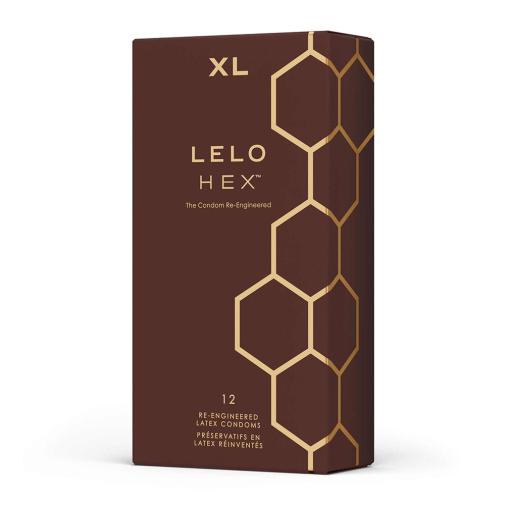 HEX - Respect XL 贴身防滑设计乳胶避孕套加大码 - 12片装 照片