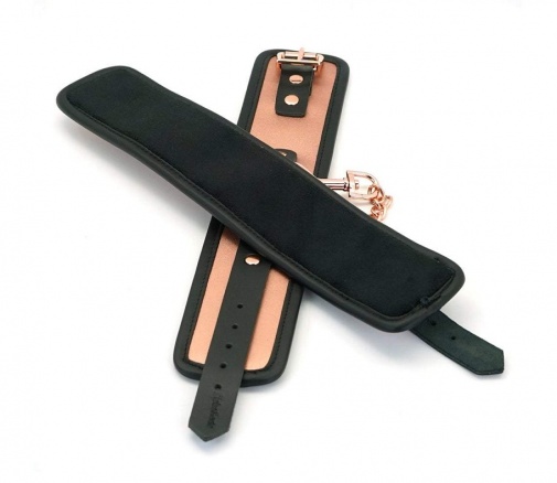 Liebe Seele - Rose Gold Ankle Cuffs photo