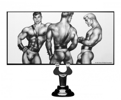 TOF - XL Silicone Anal Plug - Black photo