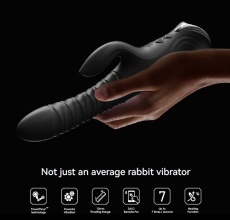 Zalo - Mose 2 Heating Rabbit Thruster - Obsidian Black 照片
