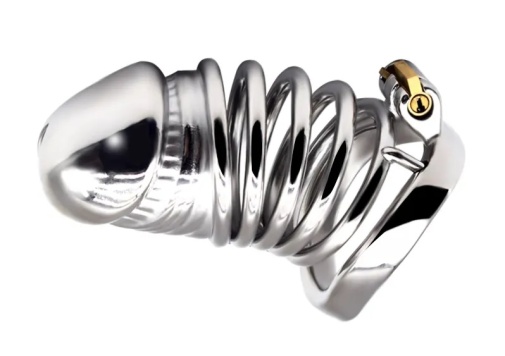 FAAK - Chastity Cage 55 45mm - Silver photo
