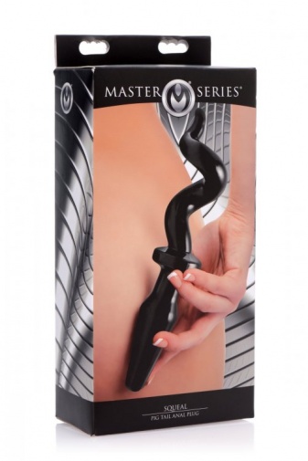 Master Series - 小猪尾巴后庭塞 - 黑色 照片