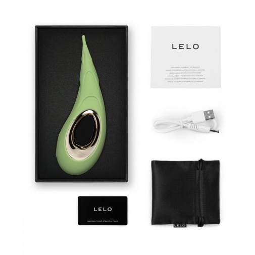 Lelo - DOT Cruise 阴蒂点潮笔震动器 - 粉绿色 照片