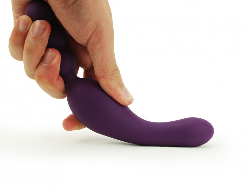 This is a simple double ends wand for men or women, it is ma... Toynary - DN03 Double End Wand - Purple photo-5