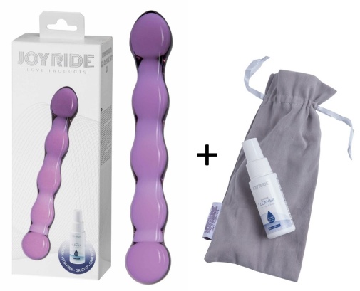 Joyride - 优质玻璃 GlassiX 假阳具 2 号 - 紫色 照片