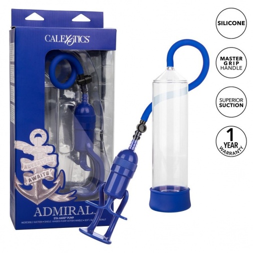CEN - Admiral Sta-Hard 陰莖增大泵 - 藍色 照片