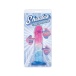 Icon Brands - Shades Jelly Spiral Dildo S - Pink/Blue photo-2